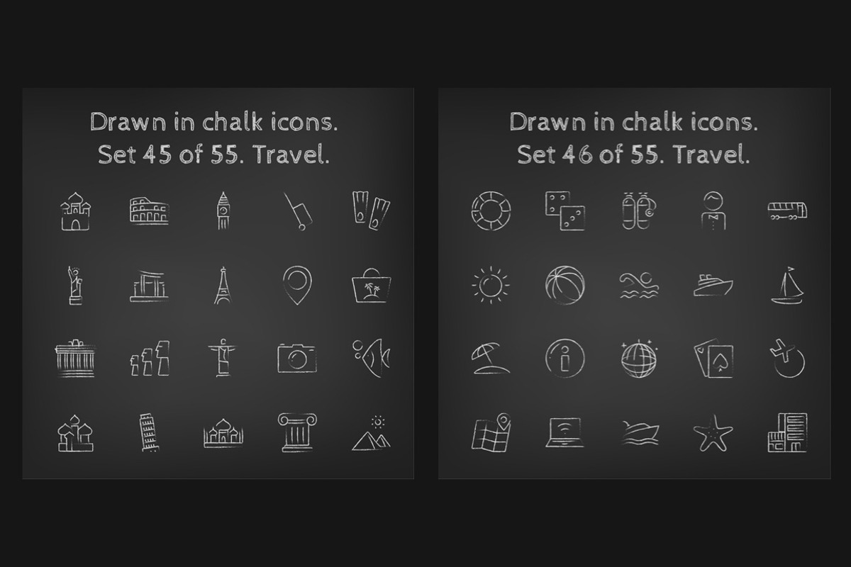 1100 Chalkboard vector icons pack, an Outline Icon by Visual Generation (Photo 30 of 31)