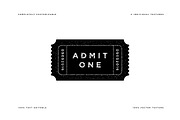 Ticketed Template, an Object Graphic by Misc. Loot Co. (Thumbnail 5 of 5)