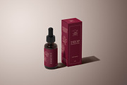 Amber Dropper Bottle with Box Mockup, a Packaging Mockup by Sheikhadesign (Thumbnail 8 of 12)