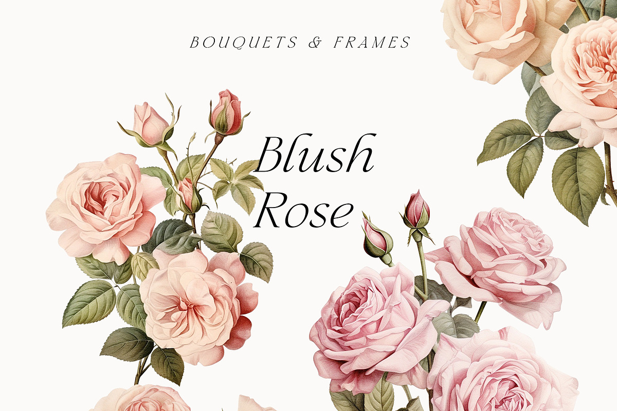 Watercolor Floral Bundle (45 in 1), a Decorative Illustration by Lana Elanor (Photo 154 of 180)
