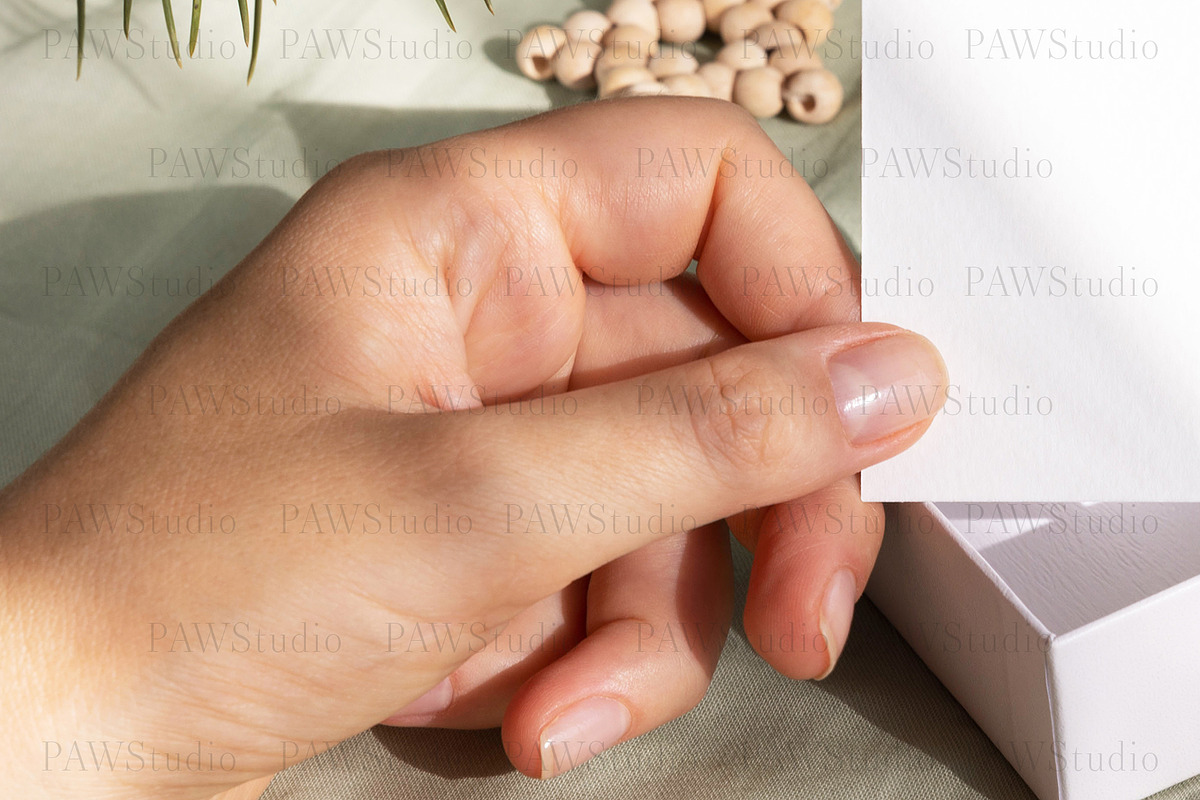 Jewelry BoxMockup Square CardXmasch3, a Product Mockup by PawMockups (Photo 2 of 10)
