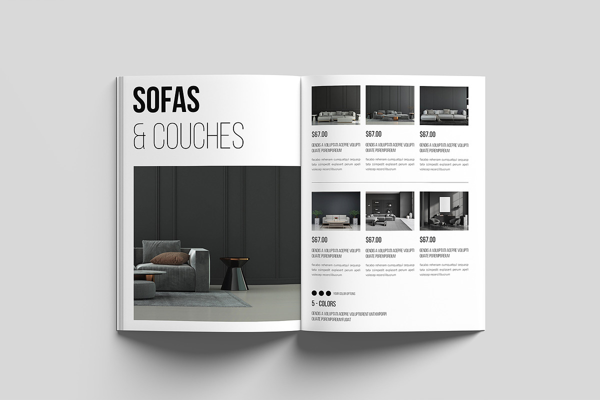 Product Catalog Brochure Template, a Brochure Template by GoldenGrid Studio (Photo 7 of 11)