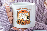 Hangin’ With My Boos Cute Boo PNG, an Illustration by CraftArtStudio (Thumbnail 3 of 4)