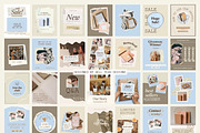 Nostalgia Instagram Post Templates, a Social Media Template by Hell Yeah Designs (Thumbnail 4 of 9)