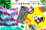 Jungle Animals, an Animal Illustration by JuliyArt (Thumbnail 5 of 5)