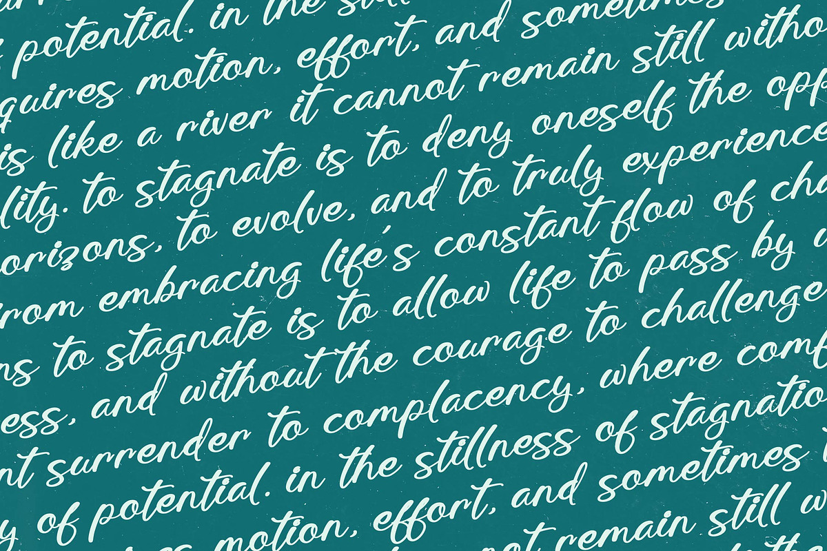 Amlerish Stagnate Bold Handwritten, a Script Font by stylishtype.co (Photo 16 of 20)