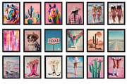 Cowgirl wall prints, Western Posters, a Background Photo by Chipshpow Graphics (Thumbnail 6 of 10)
