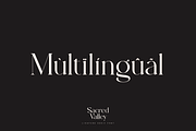 Sacred Valley - Ligature Serif Font, a Serif Font by Pen Culture (Thumbnail 8 of 11)