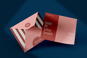 Invitation Paper Mockup