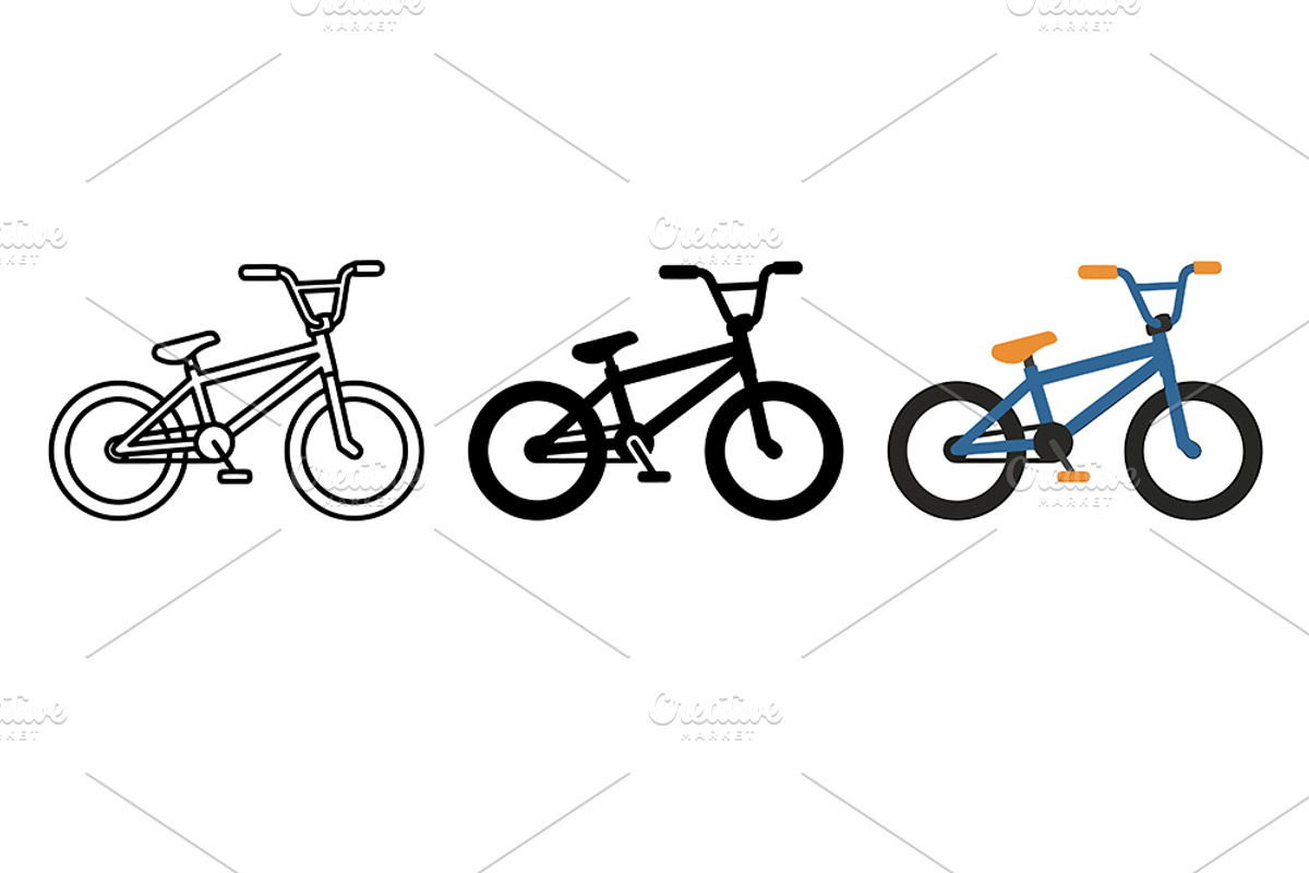 Bicycle Icon Vector Design, a Solid Icon by Artonix (Photo 2 of 2)