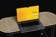 Laptop Mockup for Macbook Pro, a Wearable Device Mockup by AnasStudio (Thumbnail 4 of 5)