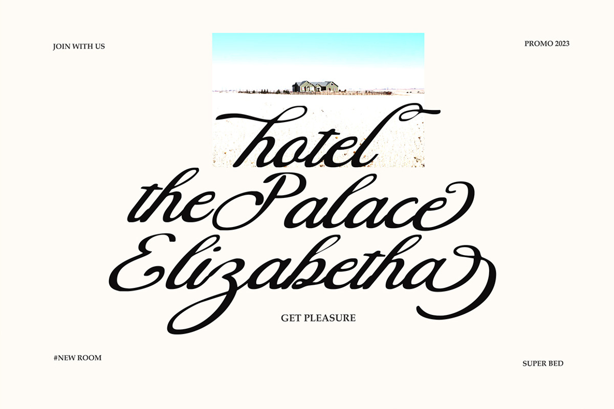 Elisha Script, a Script Font by Gatype (Photo 3 of 7)