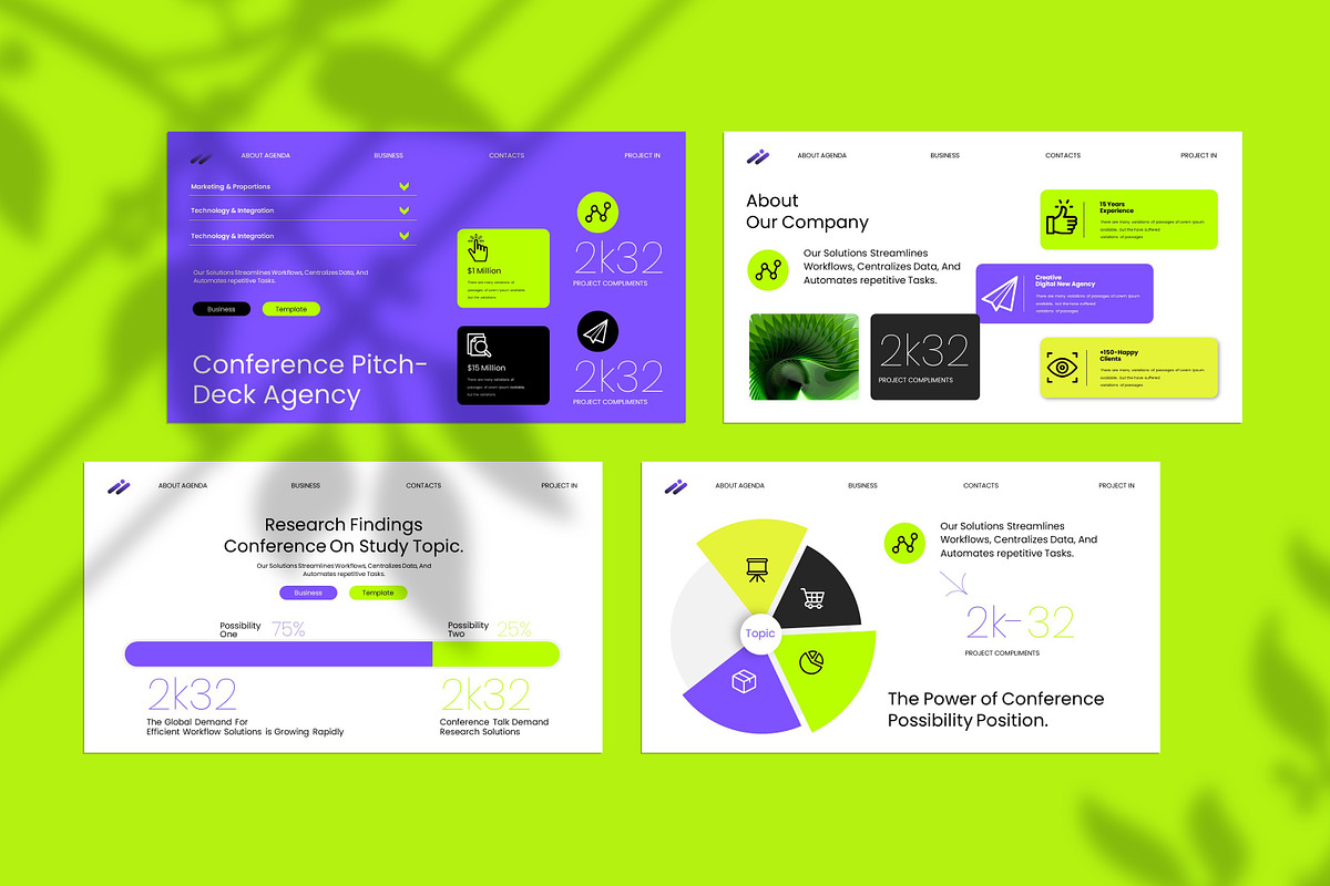 Conference Agenda Template, a Presentation Template by Soraclod (Photo 9 of 9)