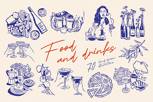 Food illustrations P.2