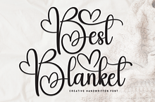 Best Blanket | Script Font