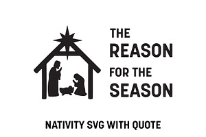 The Reason for the Season SVG