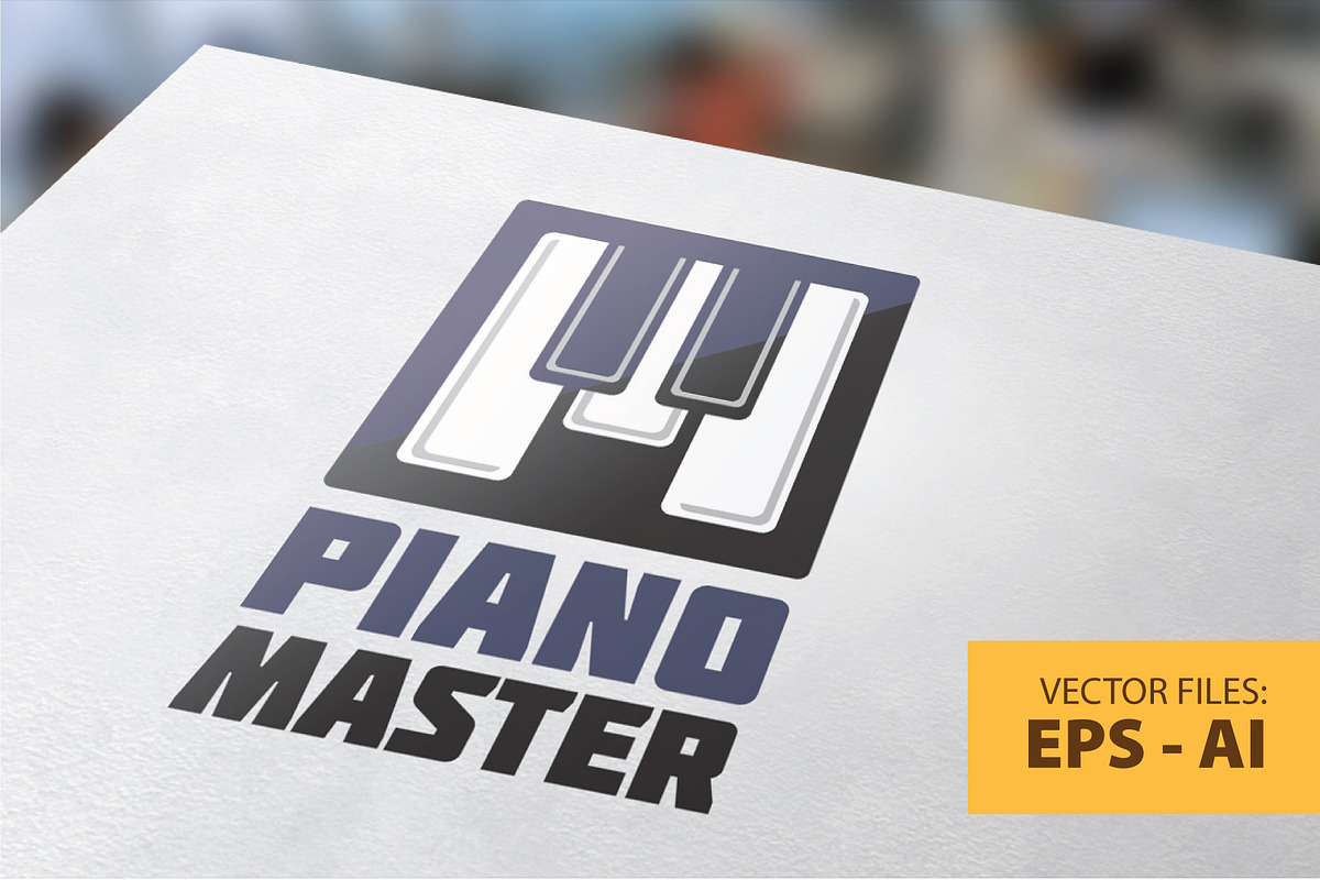 Piano Master, a Branding & Logo Template by doghead (Photo 1 of 3)