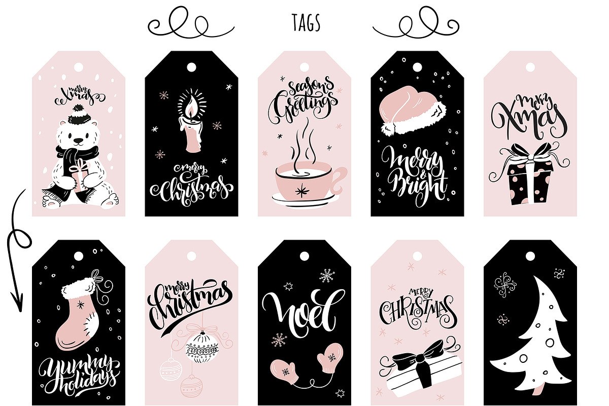 Rose Dream Christmas collection, an Object Graphic by catary art (Photo 12 of 13)