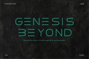 Felbion – Futuristic Display Font, a Sans Serif Font by Vadovastd (Thumbnail 7 of 9)