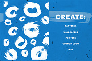 50 Photoshop brushes, a Texture Graphic by Wild Ones (Thumbnail 6 of 9)