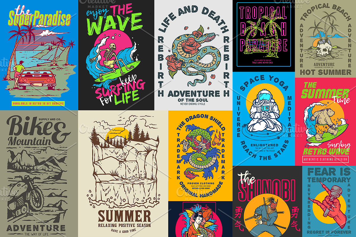 100 Street Style T-Shirt Designs, an Illustration by TSV Art Collective (Photo 11 of 21)