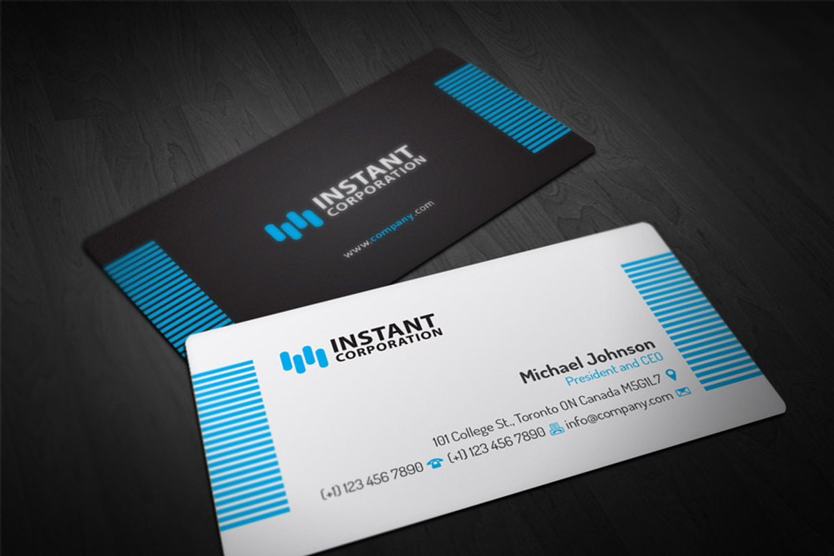 Corporate Business Card 23, a Business Card Template by RQ Designs (Photo 2 of 4)