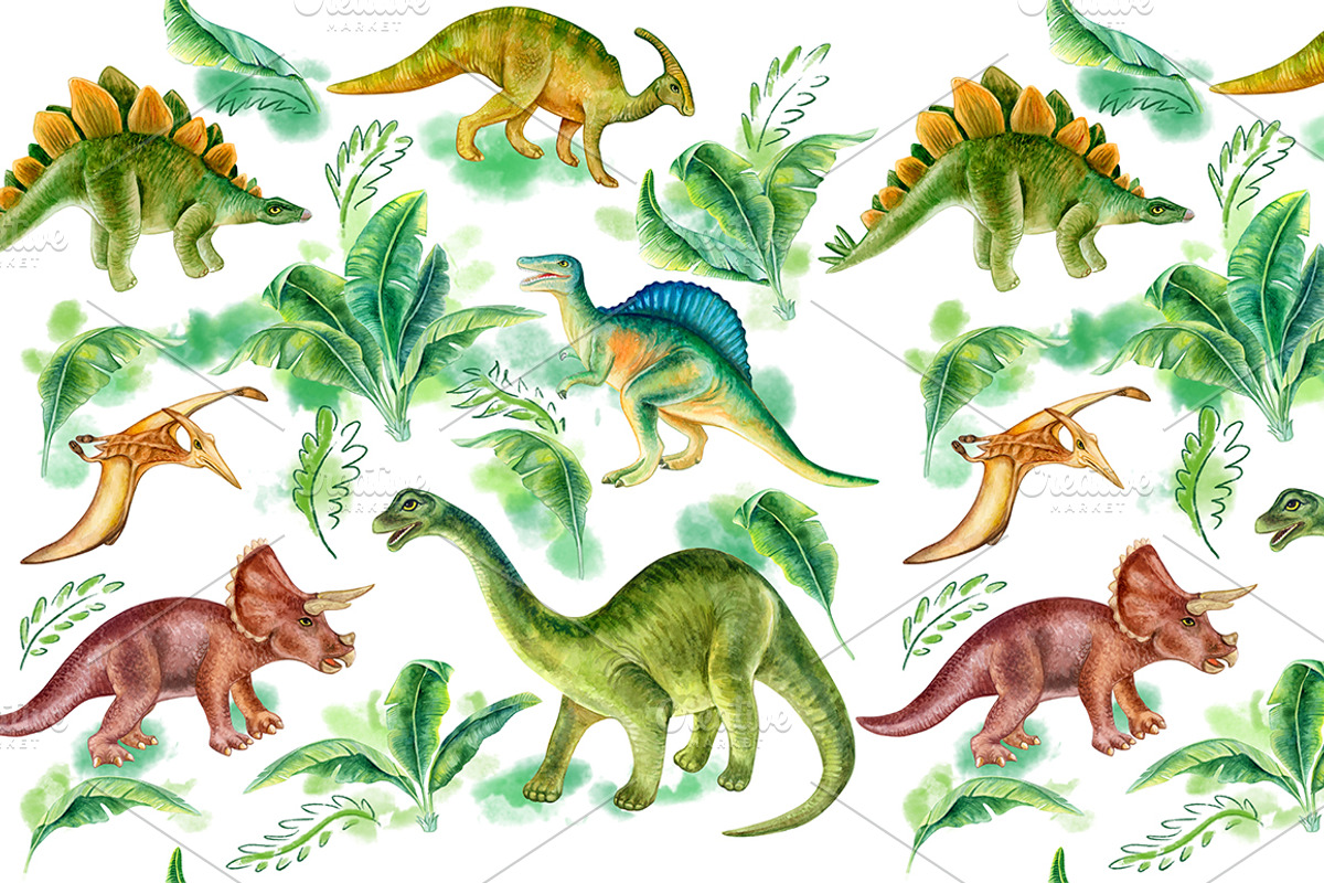 20% OFF! Jurassic World, an Animal Illustration by Watercolor dreams (Photo 4 of 6)