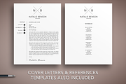 Creative Resume Template Word Pages, a Resume Template by The Creative Resume (Thumbnail 4 of 8)