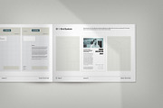 Minimal Brand Guideline Template, a Brochure Template by KreateTribe (Thumbnail 10 of 14)