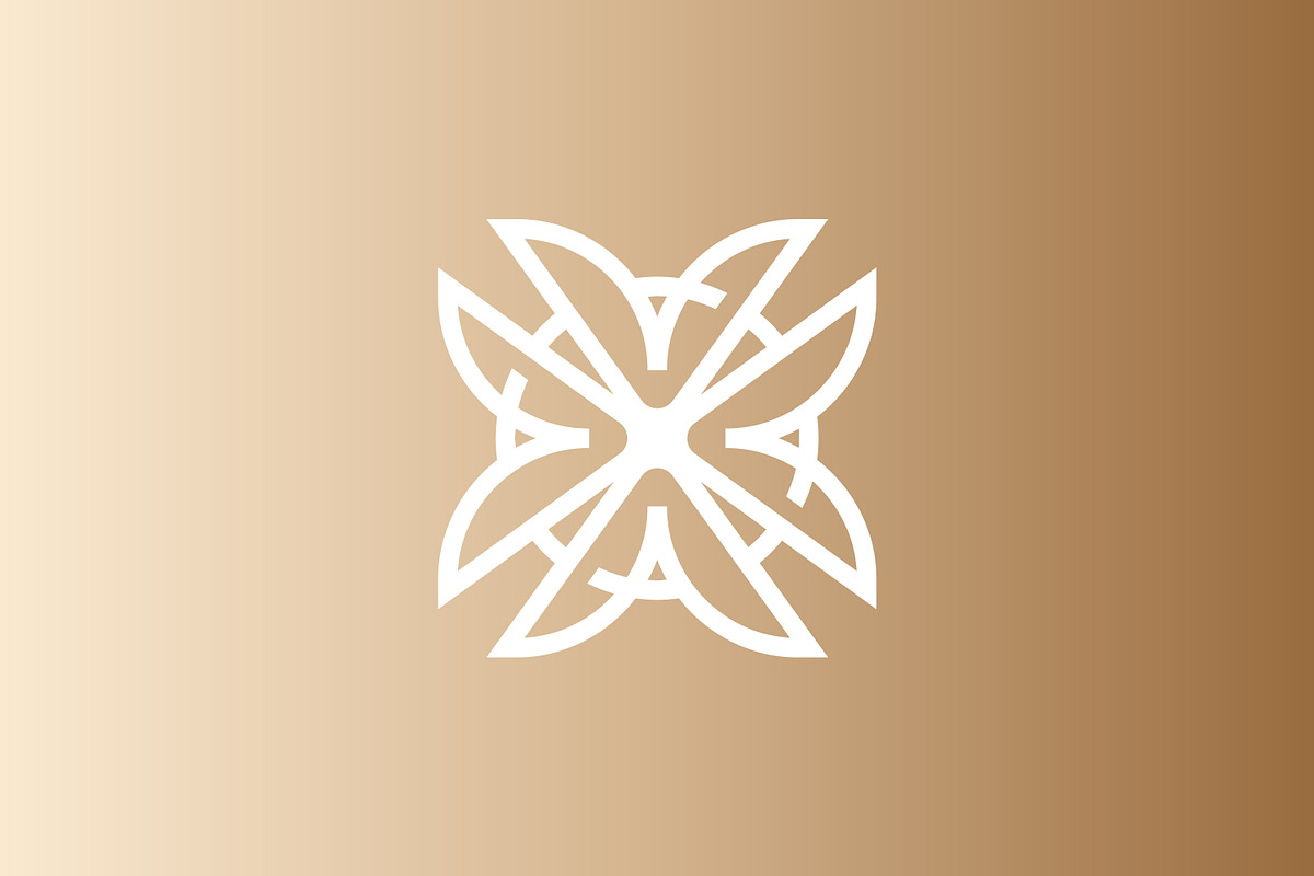 Elegant Gold Geometric Floral Logo, a Branding & Logo Template by Signatoro (Photo 3 of 3)