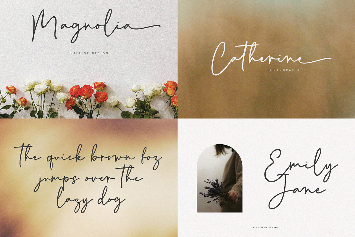 Modern Script Font Bundle, a Script Font by Flawless And Co (Photo 10 of 11)
