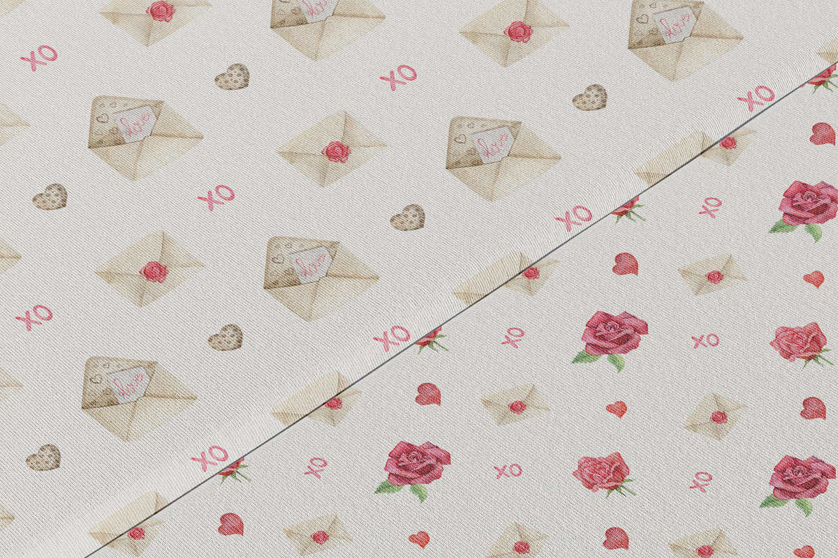 Valentine Day clipart Watercolor set, a Texture Illustration by Daryartsy (Photo 10 of 10)
