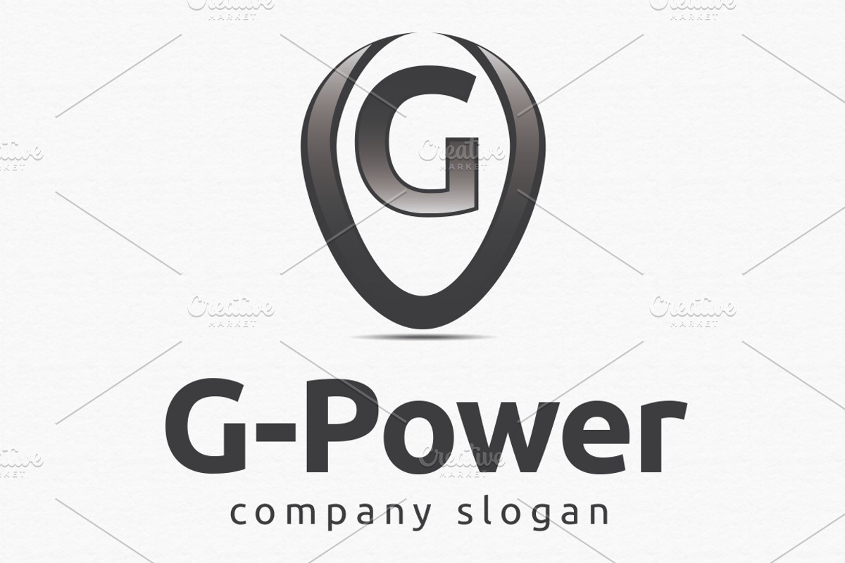 G Power Logo Template, a Branding & Logo Template by PixaSquare (Photo 2 of 3)