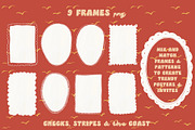 Coastal patterns Stripe Wave Retro, a Pattern Graphic by Yuliya Derbisheva (Thumbnail 11 of 13)