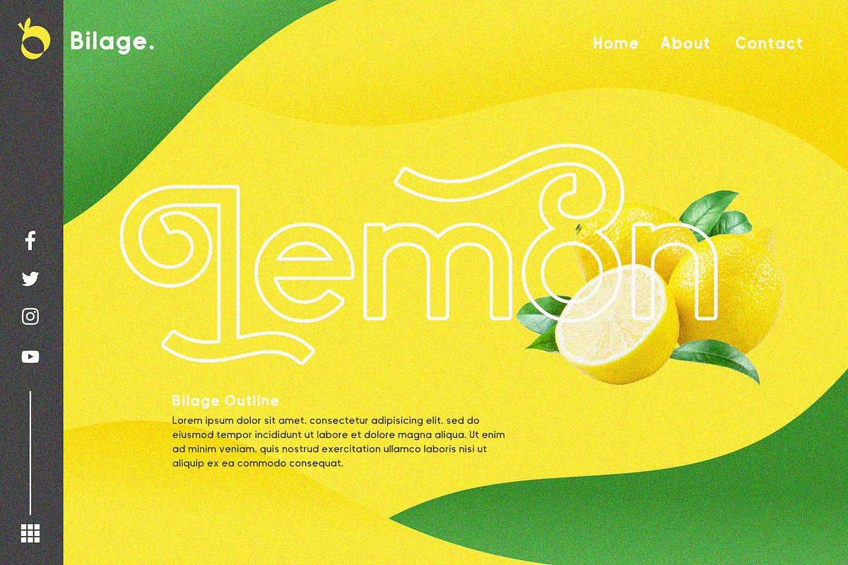 Bilage, a Sans Serif Font by 160 Studio (Photo 12 of 15)