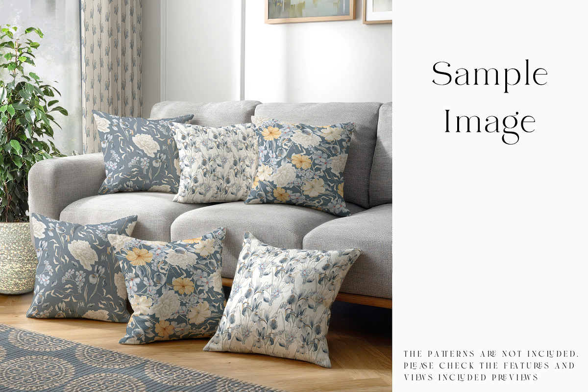 Throw Pillows Mockups, a Mockup by mock-ups (Photo 10 of 21)