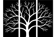 Leafless Tree Silhouette SVG Bundle, an Object Graphic by Designer_Momina (Thumbnail 3 of 20)