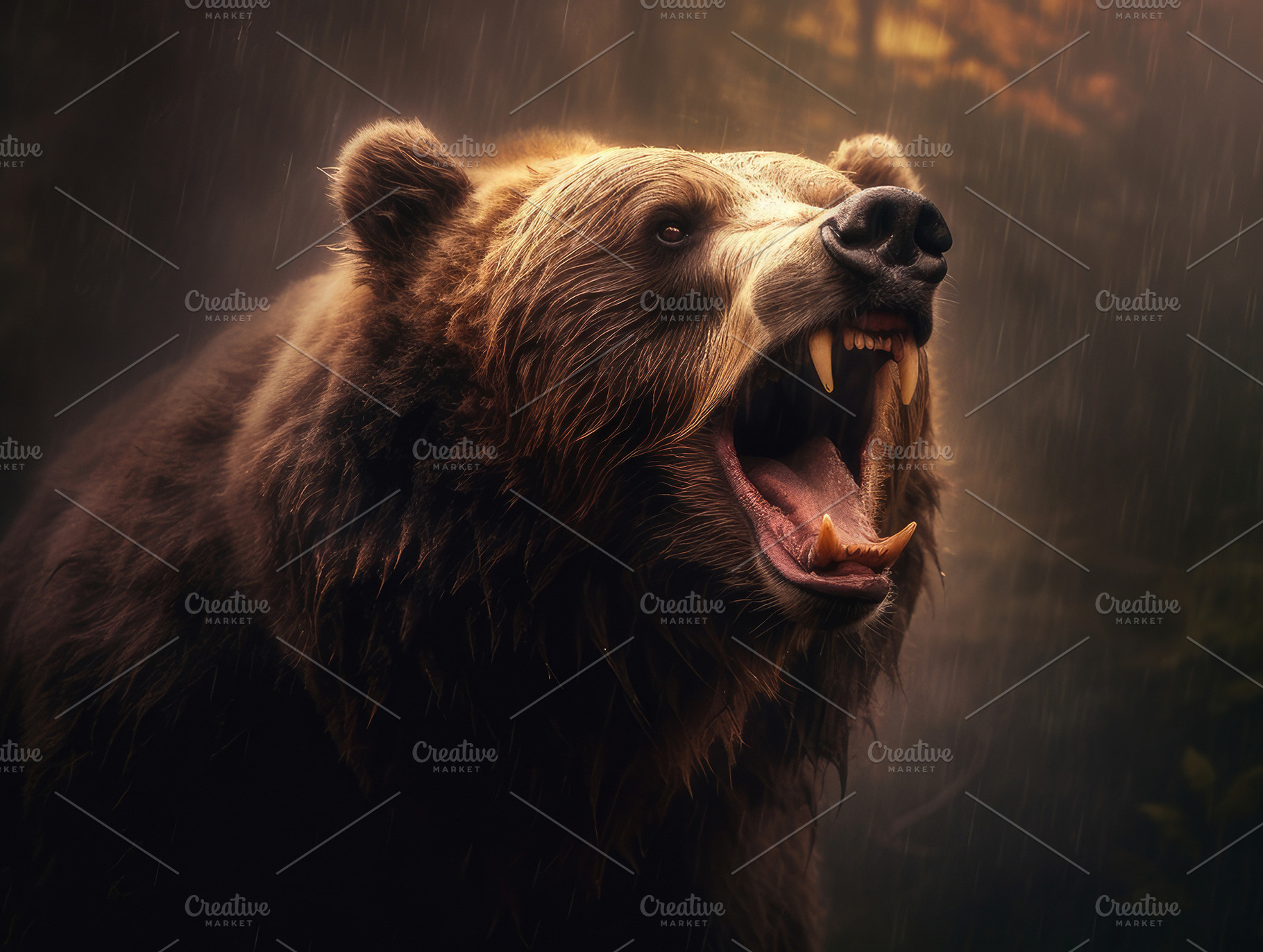angry brown bear, a Photo by Pictures for you!!!!!!!!!