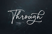 Through Script, a Script Font by moriztype (Thumbnail 1 of 11)