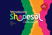Shapesol Typeface, a Font by Tooris (Thumbnail 1 of 12)