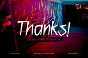 Breflion - Street Display Font, a Sans Serif Font by Iqsiart Studio (Thumbnail 7 of 7)