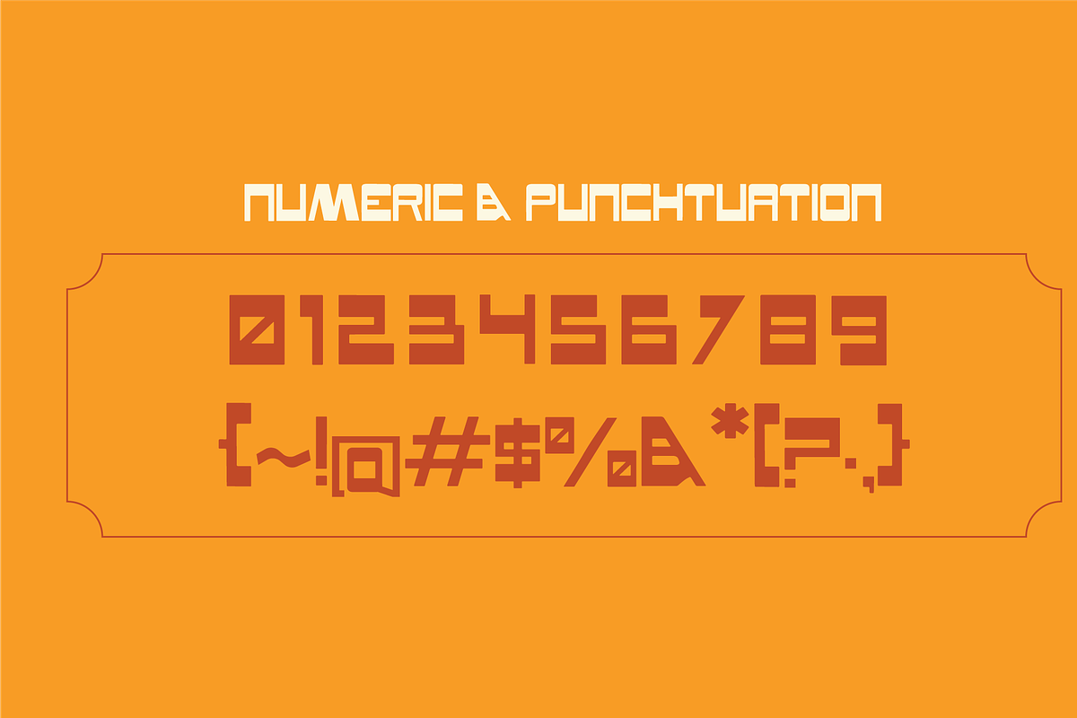 GUBAM - Bold Retro Vintage Font, a Sans Serif Font by Rightwheels (Photo 3 of 11)