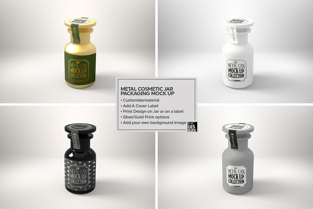 Vol3. Metal Can Mockup Collection, a Pens & Pencil Mockup by INCDesign (Photo 5 of 23)
