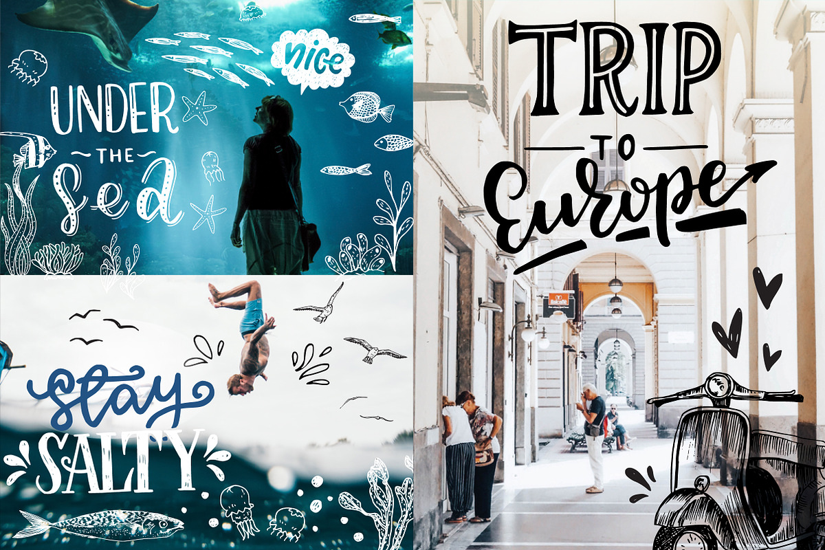 Your Cool Summer Overlays, a Seasonal Illustration by Sketchetarian (Photo 8 of 11)