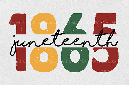 Juneteenth 1865 Png, a Graphic by Owlsome.Art