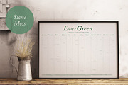Undated Eco Wall Calendar Template, a Poster Template by Elibee (Thumbnail 8 of 8)
