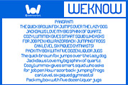 Before Nothing font, a Sans Serif Font by weknow (Thumbnail 6 of 8)