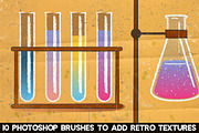 CHEMIST Illustrator Brushes, a Brush Add-On by Leonard Posavec (Thumbnail 4 of 9)