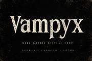 Vampyx, a Serif Font by Wow Magic (Thumbnail 1 of 5)