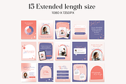 Instagram Post Template Bold Canva, a Social Media Template by HerstedHertz (Thumbnail 4 of 9)